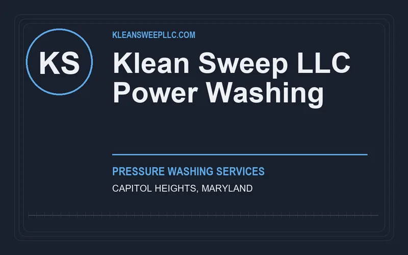 Klean Sweep LLC Power Washing in Capitol Heights, Maryland