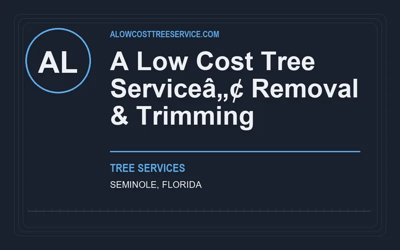 A Low Cost Tree Serviceâ„¢ Removal & Trimming in Seminole, Florida