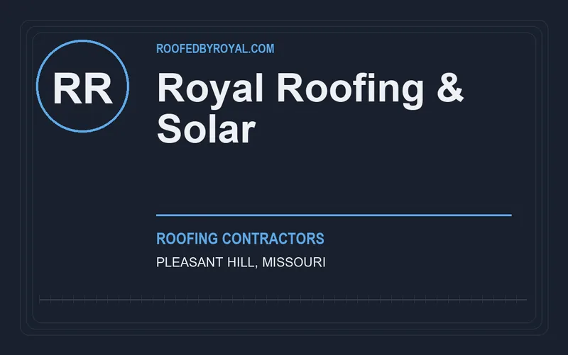 Royal Roofing & Solar in Pleasant Hill, Missouri