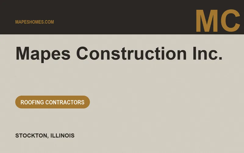 Mapes Construction Inc. in Stockton, Illinois