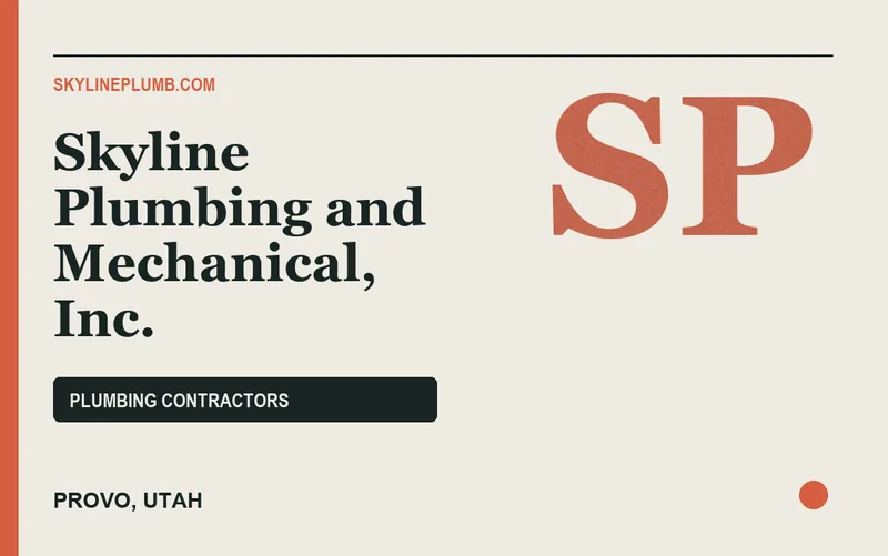 Skyline Plumbing and Mechanical, Inc. in Provo, Utah