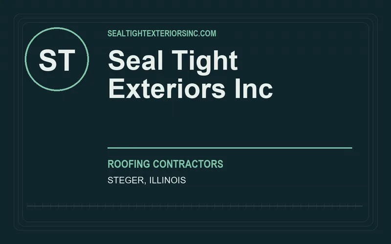 Seal Tight Exteriors Inc in Steger, Illinois