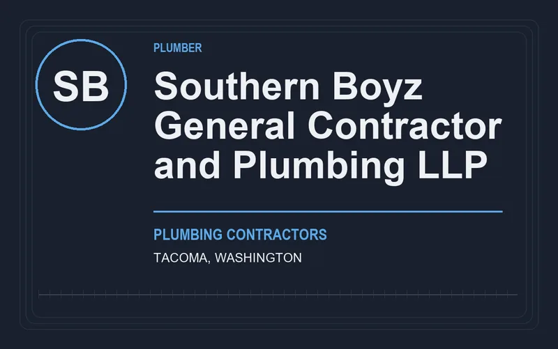 Southern Boyz General Contractor and Plumbing LLP in Tacoma, Washington