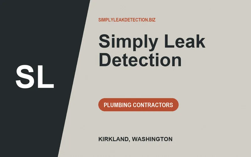 Simply Leak Detection in Kirkland, Washington