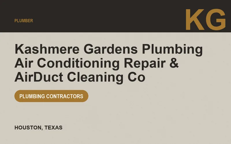 Kashmere Gardens Plumbing Air Conditioning Repair & AirDuct Cleaning Co in Houston, Texas