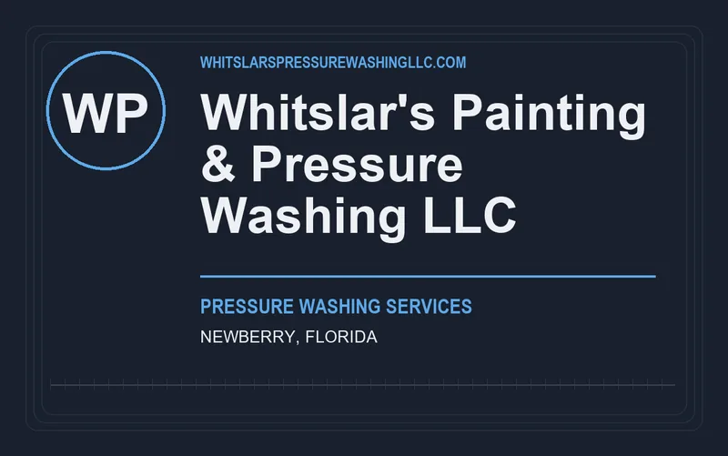Whitslar's Painting & Pressure Washing LLC in Newberry, Florida