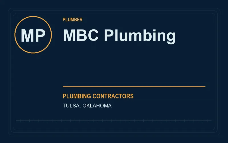 MBC Plumbing in Tulsa, Oklahoma
