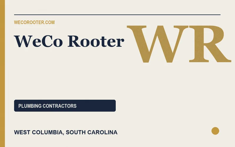 WeCo Rooter in West Columbia, South Carolina