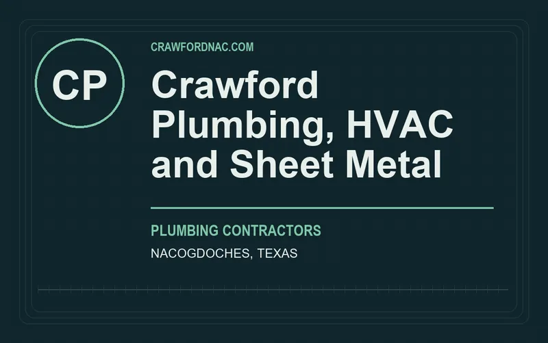 Crawford Plumbing, HVAC and Sheet Metal in Nacogdoches, Texas