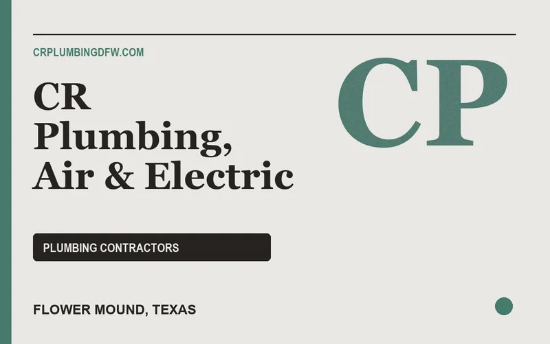 CR Plumbing, Air & Electric in Flower Mound, Texas