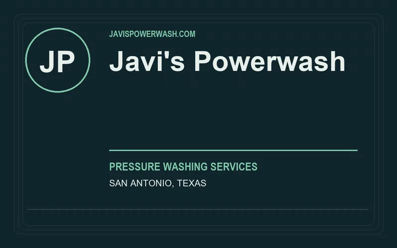 Javi's Powerwash in San Antonio, Texas