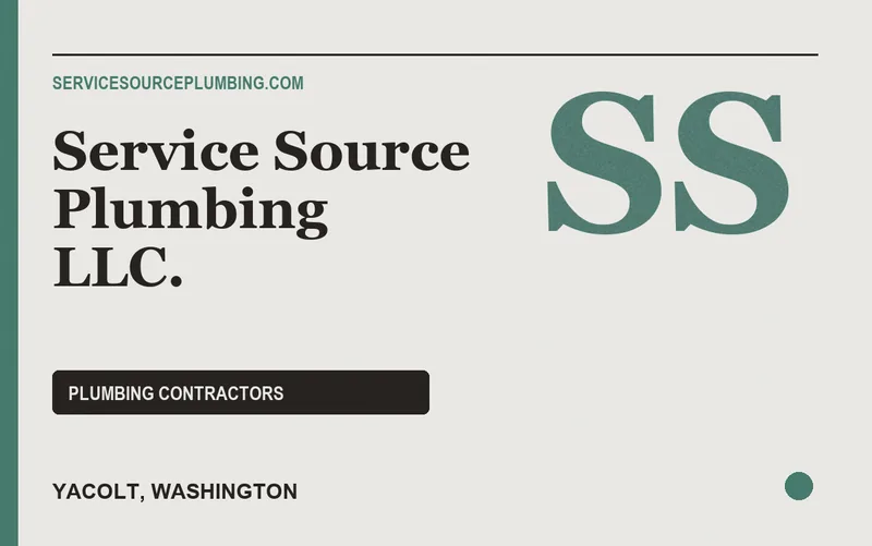 Service Source Plumbing LLC. in Yacolt, Washington