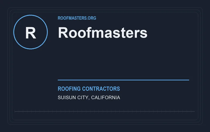 Roofmasters in Suisun City, California