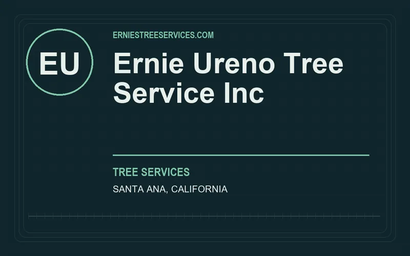Ernie Ureno Tree Service Inc in Santa Ana, California