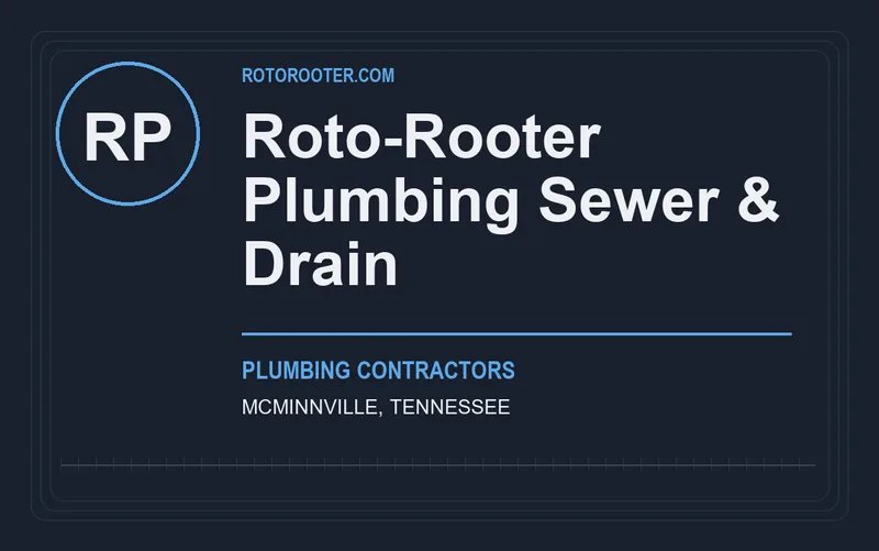 Roto-Rooter Plumbing Sewer & Drain in McMinnville, Tennessee