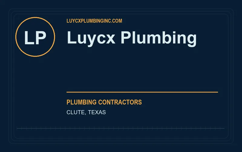 Luycx Plumbing in Clute, Texas
