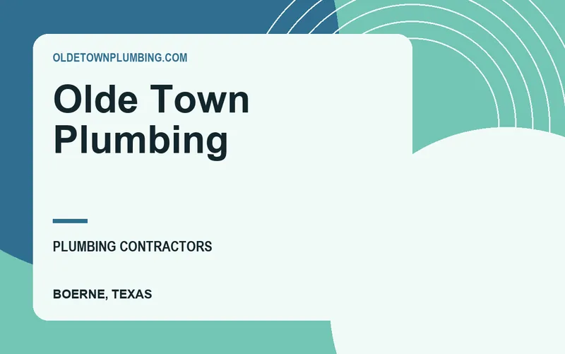 Olde Town Plumbing in Boerne, Texas