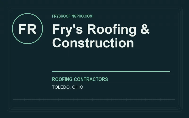 Fry's Roofing & Construction in Toledo, Ohio