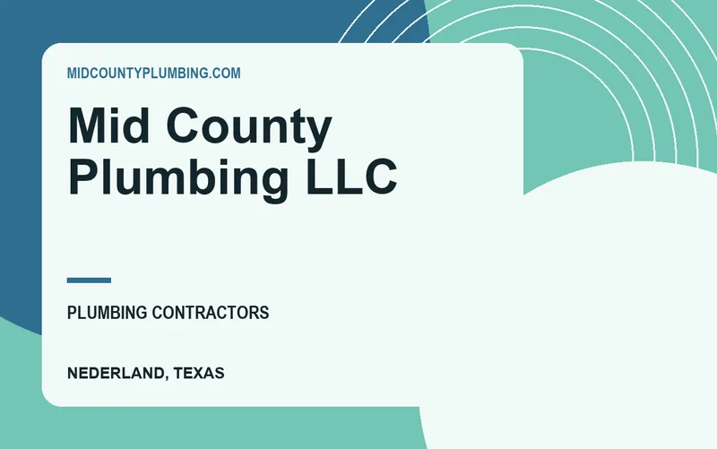 Mid County Plumbing LLC in Nederland, Texas