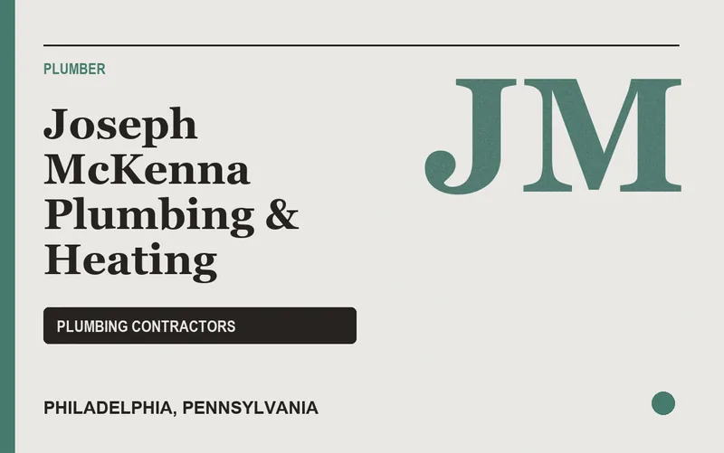 Joseph McKenna Plumbing & Heating in Philadelphia, Pennsylvania