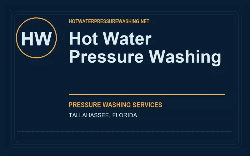 Hot Water Pressure Washing in Tallahassee, Florida
