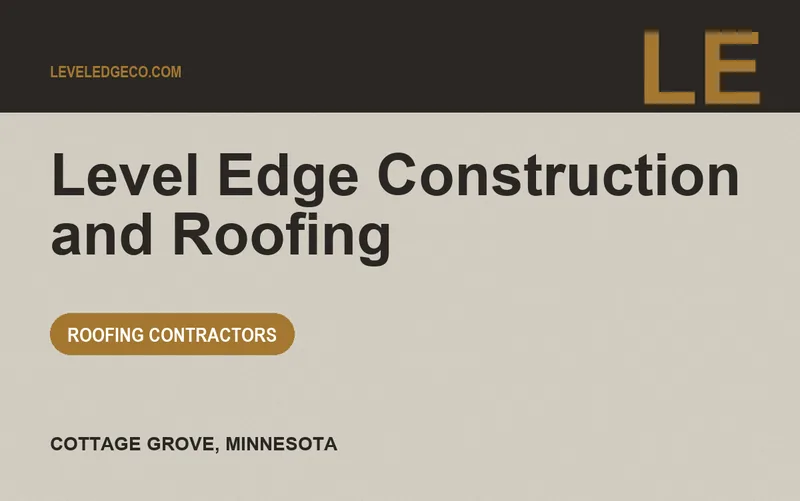 Level Edge Construction and Roofing in Cottage Grove, Minnesota