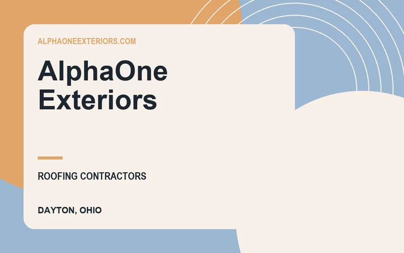 AlphaOne Exteriors in Dayton, Ohio