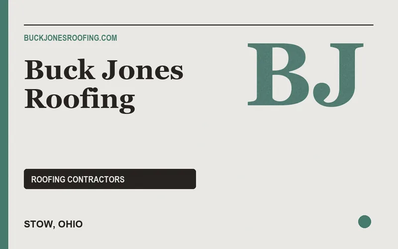 Buck Jones Roofing in Stow, Ohio