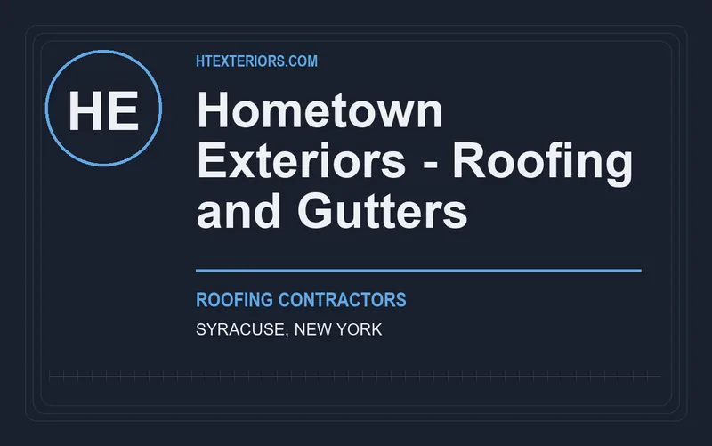 Hometown Exteriors - Roofing and Gutters in Syracuse, New York