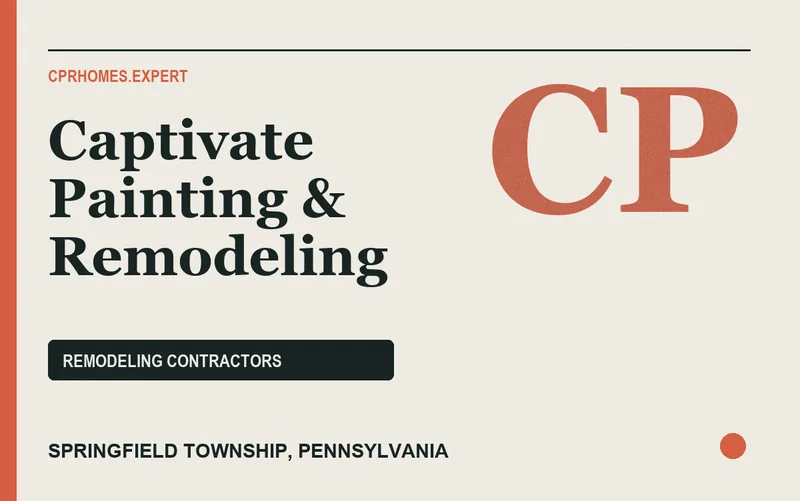 Captivate Painting & Remodeling in Springfield Township, Pennsylvania