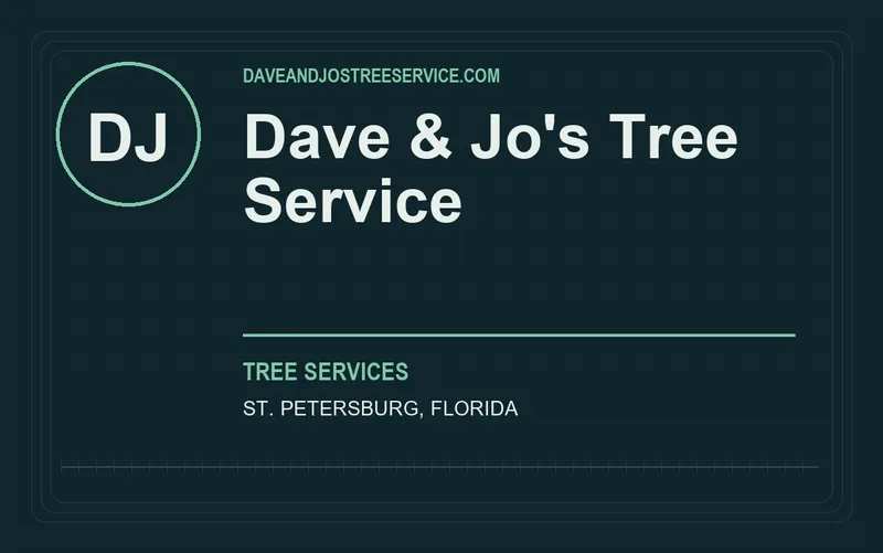 Dave & Jo's Tree Service in St. Petersburg, Florida