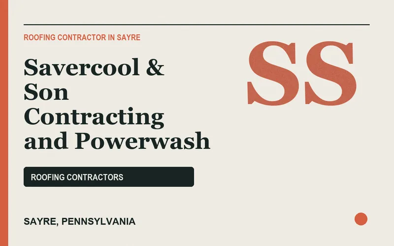 Savercool & Son Contracting and Powerwash in Sayre, Pennsylvania