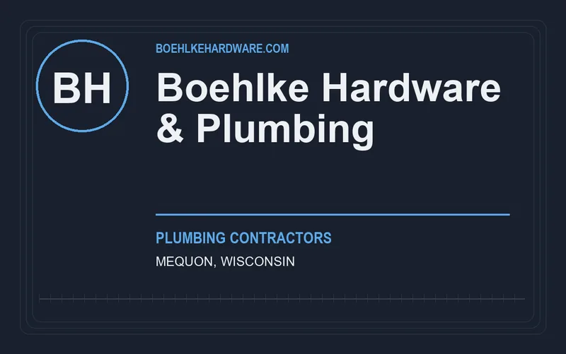 Boehlke Hardware & Plumbing in Mequon, Wisconsin
