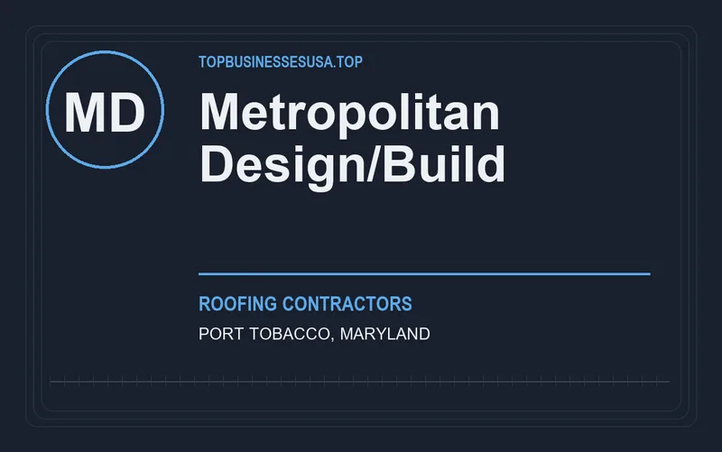 Metropolitan Design/Build in Port Tobacco, Maryland