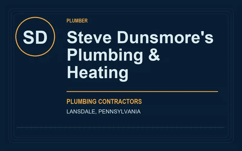 Steve Dunsmore's Plumbing & Heating in Lansdale, Pennsylvania