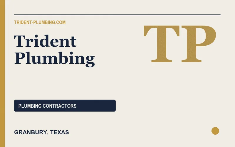 Trident Plumbing in Granbury, Texas