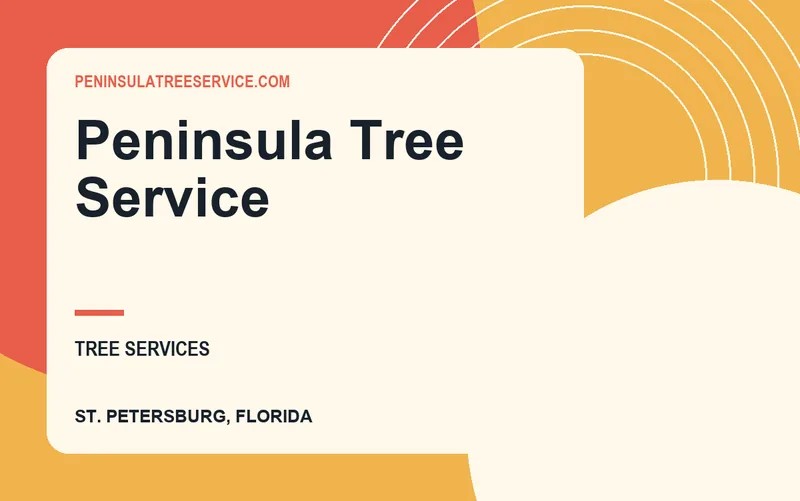 Peninsula Tree Service in St. Petersburg, Florida