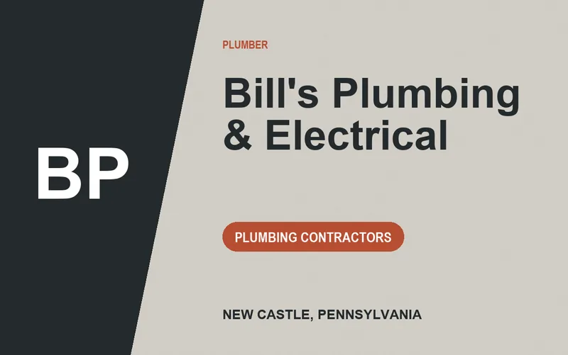 Bill's Plumbing & Electrical in New Castle, Pennsylvania