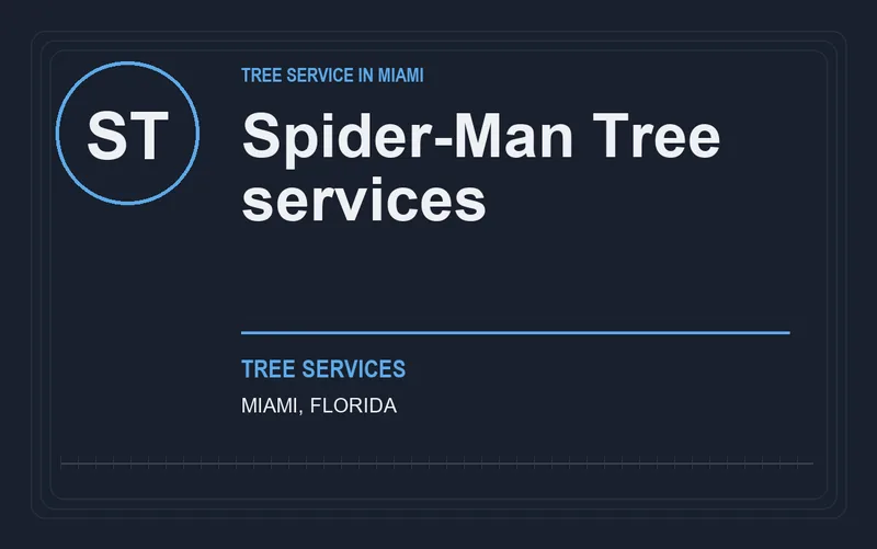 Spider-Man Tree services in Miami, Florida