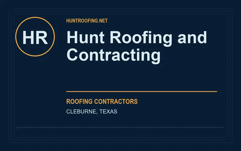 Hunt Roofing and Contracting in Cleburne, Texas