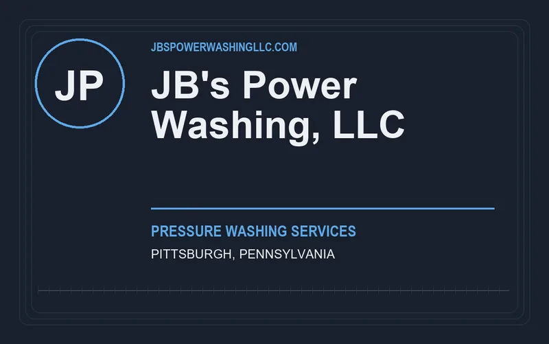 JB's Power Washing, LLC in Pittsburgh, Pennsylvania