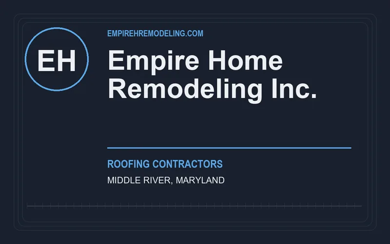 Empire Home Remodeling Inc. in Middle River, Maryland
