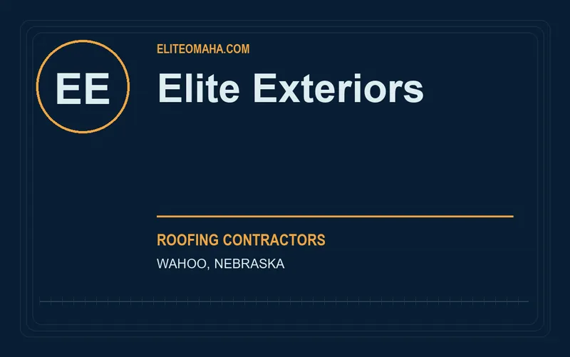 Elite Exteriors in Wahoo, Nebraska