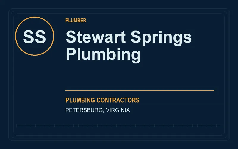 Stewart Springs Plumbing in Petersburg, Virginia