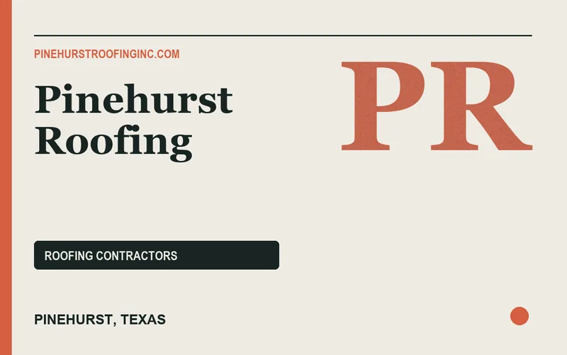 Pinehurst Roofing in Pinehurst, Texas