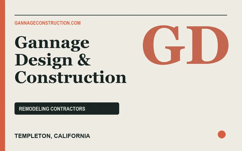 Gannage Design & Construction in Templeton, California