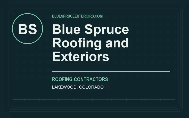 Blue Spruce Roofing and Exteriors in Lakewood, Colorado