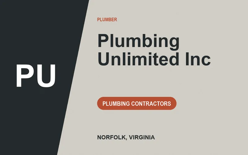 Plumbing Unlimited Inc in Norfolk, Virginia