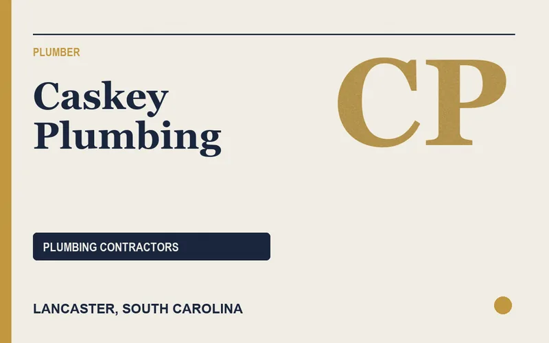 Caskey Plumbing in Lancaster, South Carolina