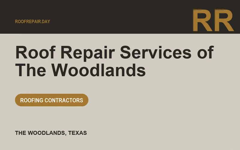 Roof Repair Services of The Woodlands in The Woodlands, Texas